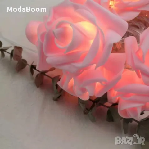 Декоративни интериорни LED лампички рози, снимка 6 - Лед осветление - 48201097