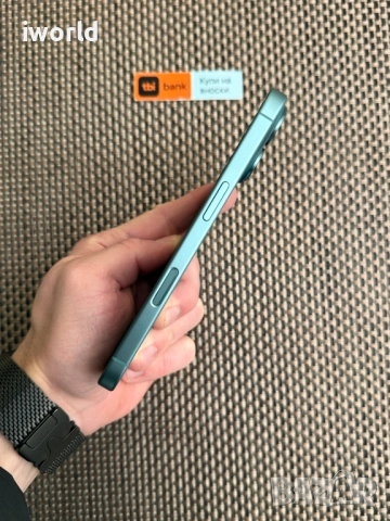 100% Battery 🔋 256GB ❗️ iPhone 16 Лизинг от 50лв/м ❗️ Teal Зелен ГАРАНЦИЯ❗️, снимка 6 - Apple iPhone - 52736249