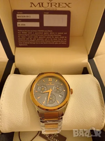 Швейцарски часовник Murex Chronograph, снимка 10 - Мъжки - 56221128