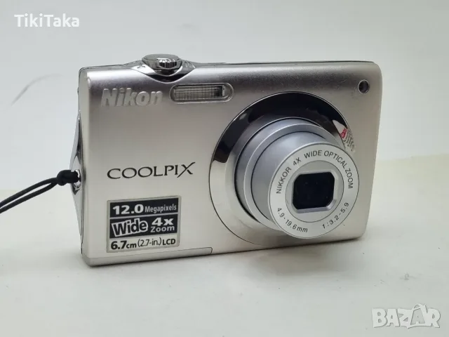 Nikon COOLPIX S3000 Silver – 12MP CCD Digital Camera | 4x Optical Zoo, снимка 3 - Фотоапарати - 56455127