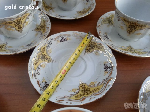 Стар български порцелан чаши за чай кафе, снимка 5 - Антикварни и старинни предмети - 33817732