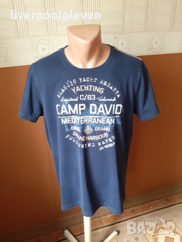 👉Camp David Original М ефектна, снимка 2 - Тениски - 50501215