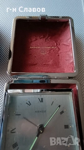 Механичен колекционерски KIENZLE с Аларма., снимка 9 - Стенни часовници - 50621823
