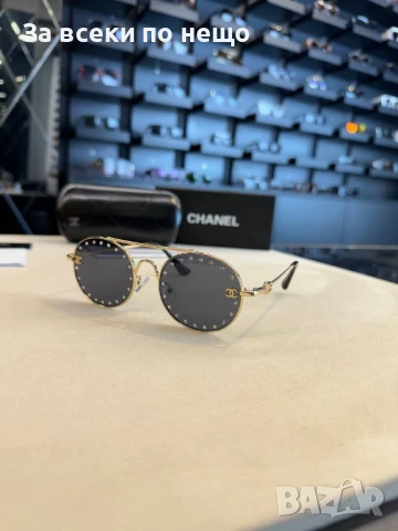 Chanel Слънчеви Очила С UV400 Защита С Подарък🎁Калъф😎🕶 