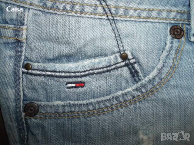 Къси дънки TOMMY HILFIGER, PLACE DU JOUR   дамски,М-Л, снимка 9 - Дънки - 29662478