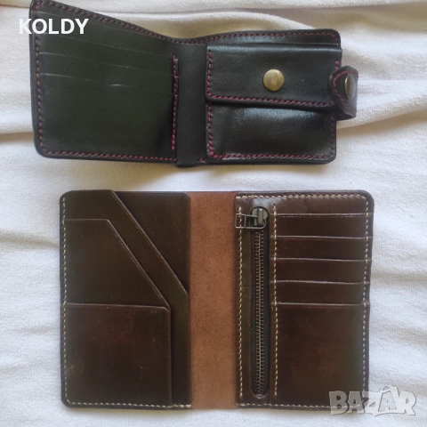 Портфейли ръчна изработка , снимка 2 - Портфейли, портмонета - 52584353