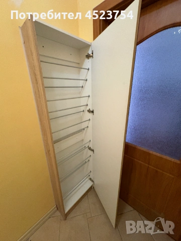 Шкаф за обувки с огледало, снимка 3 - Шкафове - 53923698