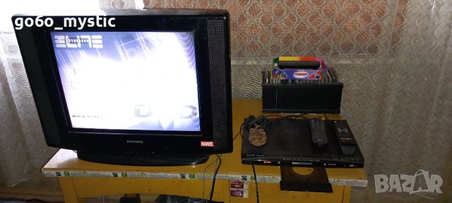 ТВ Samsung ( модел CW-21Z573N ) с дистанционно . 21 инча . С ел. кинескоп ., снимка 1