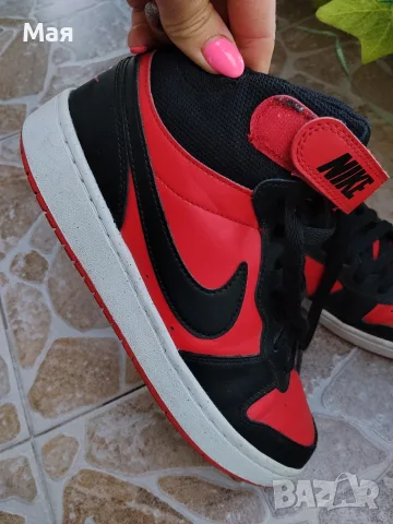 Високи маратонки Nike Court Borough Mid 2, снимка 6 - Маратонки - 56441773
