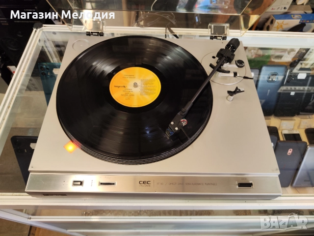 Много рядък грамофон C.E.C. ST 130 В отлично техническо и визуално състояние., снимка 5 - Грамофони - 51768774