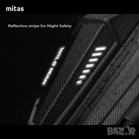 Универсална чанта за електрически скутер WILDMAN, Водоустойчива, 2л/3л, снимка 8 - Аксесоари за велосипеди - 40752267