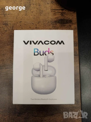 Слушалки Vivacom Buds, снимка 4 - Bluetooth слушалки - 51192384