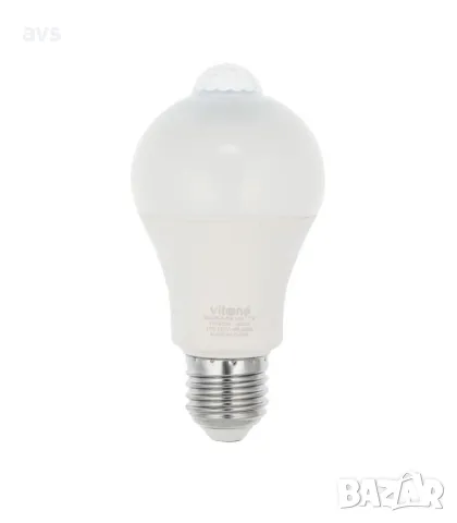 LED крушка PIR 11W А60 4000K VITO E27, снимка 1