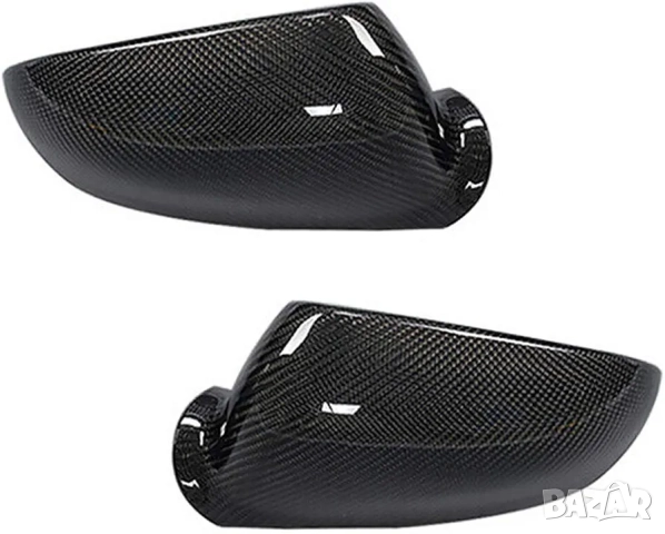 К-кт карбонови капаци за странични огледала за VW Golf MK5 / MK6, снимка 2 - Аксесоари и консумативи - 52565670