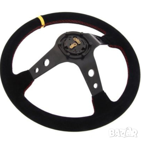 Спортен волан велур Type R drag drift tuning, снимка 2 - Аксесоари и консумативи - 44742091