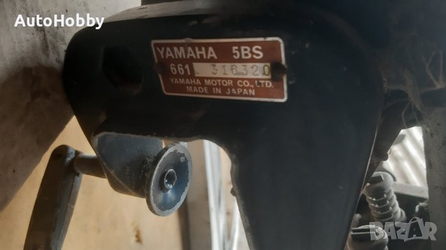 Двигател за лодка Yamaha 5PS, снимка 3 - Воден транспорт - 42217905