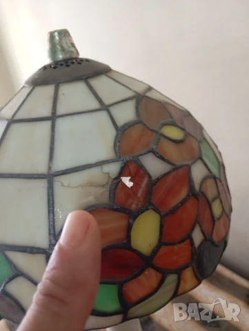 Настолна лампа в стил тифани, снимка 5 - Настолни лампи - 51102466