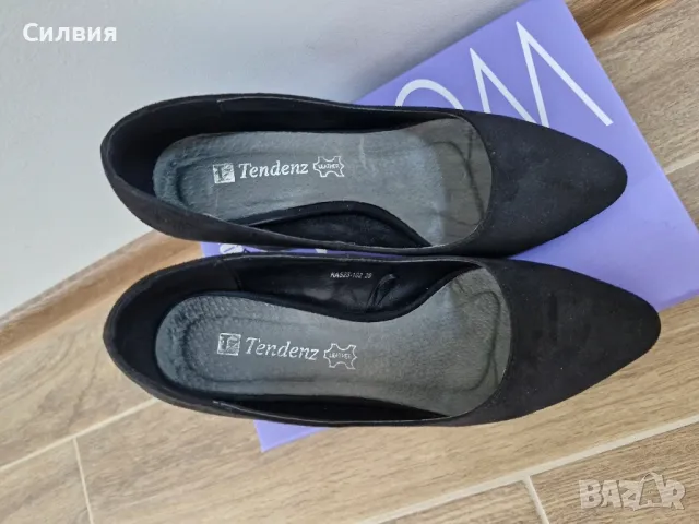 Обувки на ток Tendenz, снимка 4 - Дамски обувки на ток - 48343910