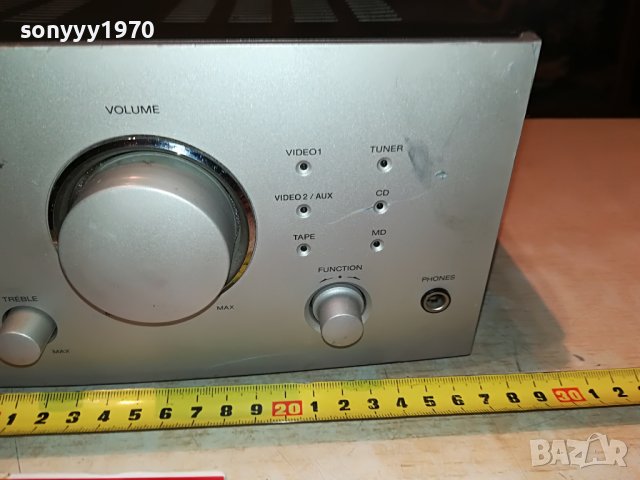 SONY TA-EX66 STEREO AMPLIFIER-MADE IN JAPAN 1109221056, снимка 2 - Ресийвъри, усилватели, смесителни пултове - 37965124