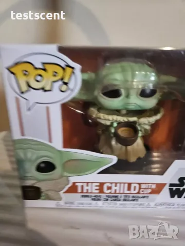 Funko POP! Star Wars The Mandalorian The Child Grogu Детето Грогу фигурка 378 Междузвездни Войни, снимка 3 - Фигурки - 49443360