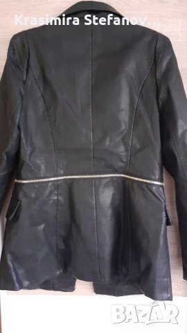 Дамско кожено яке от еко кожа, снимка 13 - Якета - 26654718