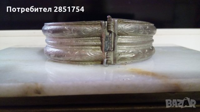 Възрожденска сребърна гривна  , снимка 5 - Антикварни и старинни предмети - 31709286