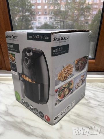 AirFryer SilverCrest 1000w, снимка 4 - Фритюрници - 51569209