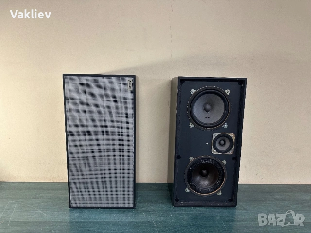 AERA BA 250 Vintage Hi-Fi 3-way Speakers (Made in Germany, 50/65W, 4–8 Ohm)