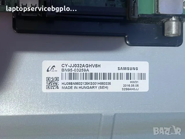 Дънна платка ТВ  Samsung BN94-03207A NT14 – 32" Копче за включван, снимка 6 - Части и Платки - 47796280