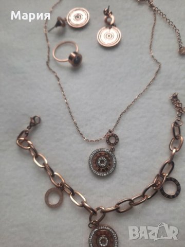 Комплект "Римски  цифри ", снимка 5 - Бижутерийни комплекти - 31021801