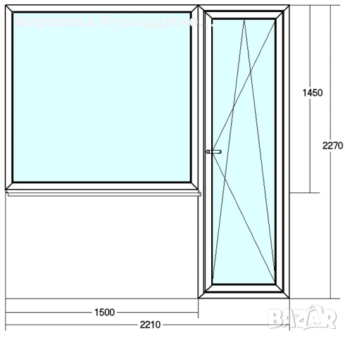 PVC ДОГРАМА Tissen, снимка 9 - Дограми - 53211115
