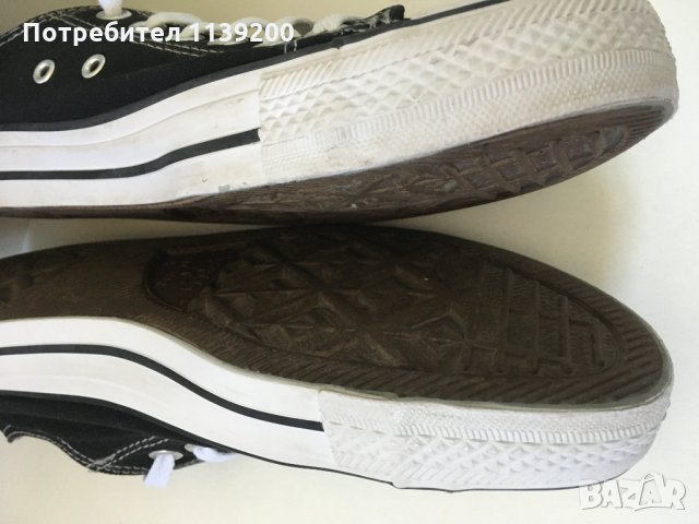 Converce All Star 37-38 черни кецове оригинал, снимка 14 - Детски маратонки - 29879802