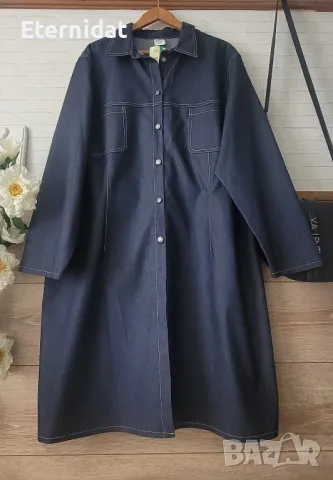 Дънкова нова рокля , снимка 3 - Рокли - 49252790