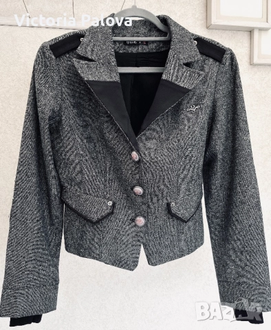 Елегантно късо сако LYNNE FASHION CHIC, снимка 9 - Сака - 52317732