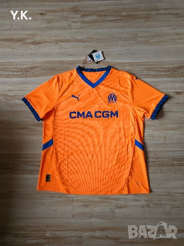 Оригинална мъжка тениска Puma DryCell x F.C. Olympique Marseille / Season 24-25 (Third)