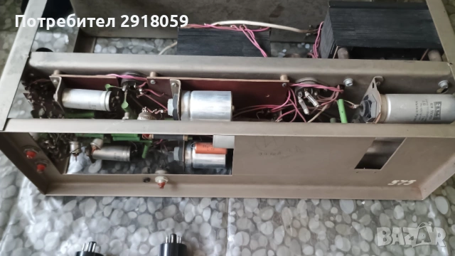 Лампов усивател 2 x EL34, GZ34, ECC81, снимка 11 - Ресийвъри, усилватели, смесителни пултове - 54189332