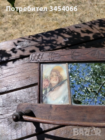 Аптечка, огледало, масичка и столче. , снимка 8 - Антикварни и старинни предмети - 51679060