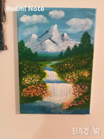 Картини акрилни бой. цена 30 евро бр. , снимка 2 - Картини - 53293675