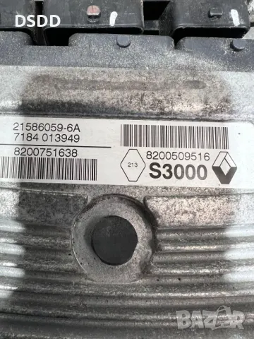 Компютър двигател / ECU 8200509516 S3000 за Renault Megane II, Scenic II 1.6 и 2.0, снимка 3 - Части - 49409872