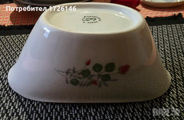 Порцеланова сосиера на Изида , снимка 4 - Сервизи - 54351684