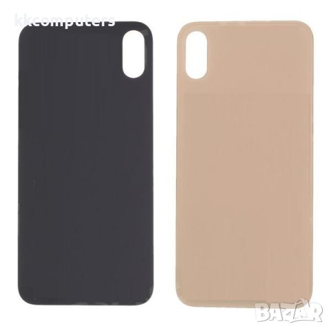 Капак батерия / Задно стъкло (BIG HOLE) за iPhone XS 5.8 / Златен Баркод : 482659