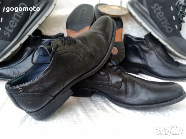 КАТО НОВИ LUX мъжки обувки LASOCKI, 💯% висококачествена естествена кожа, N -40-41, снимка 18 - Ежедневни обувки - 50153818