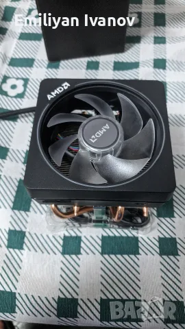 Стоков охладител AM4/AM5 AMD Wraith Prism RGB