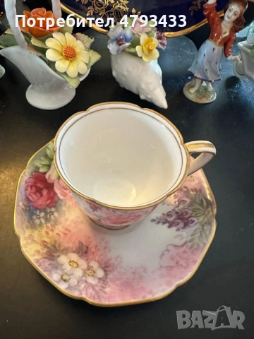 Ръчно нарисуван сет от японски порцелан