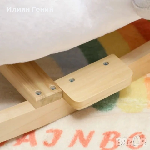 AIYAPLAY Люлееща се играчка лебед с приспивна песен, снимка 6 - Детски люлки - 54249718