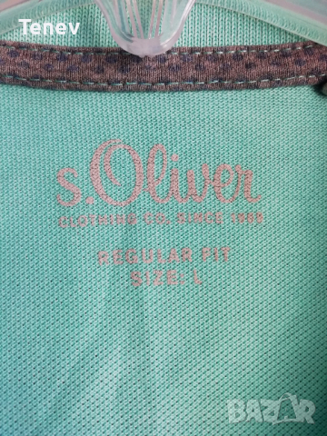 s.Oliver Regular Fit оригинална мъжка тениска , снимка 4 - Тениски - 36459468