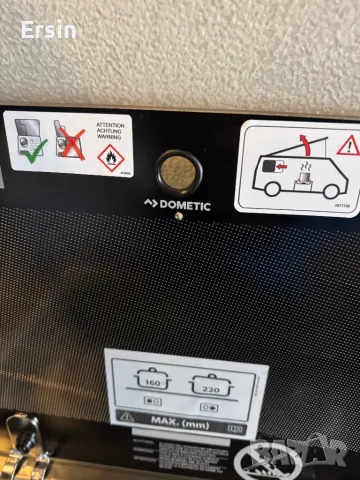 Комбинация готварска печка-мивка със стъклен капак от 2 части DOMETiC цена 1.100 лева  , снимка 12 - Газови котлони - 48462536