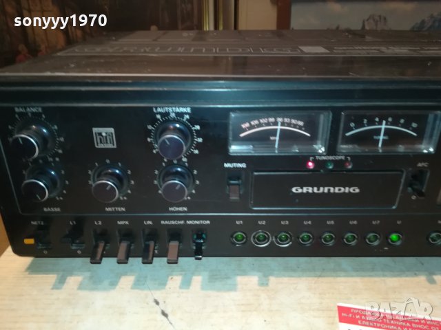 GRUNDIG-STEREO RECEIVER-GERMANY 2409211130, снимка 6 - Ресийвъри, усилватели, смесителни пултове - 34237721