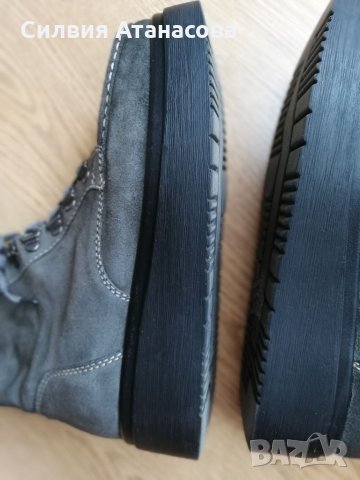 Боти Beneton естествен велур , снимка 9 - Дамски боти - 34172082