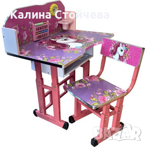 Ученически чин и стол, снимка 6 - Мебели за детската стая - 44699881